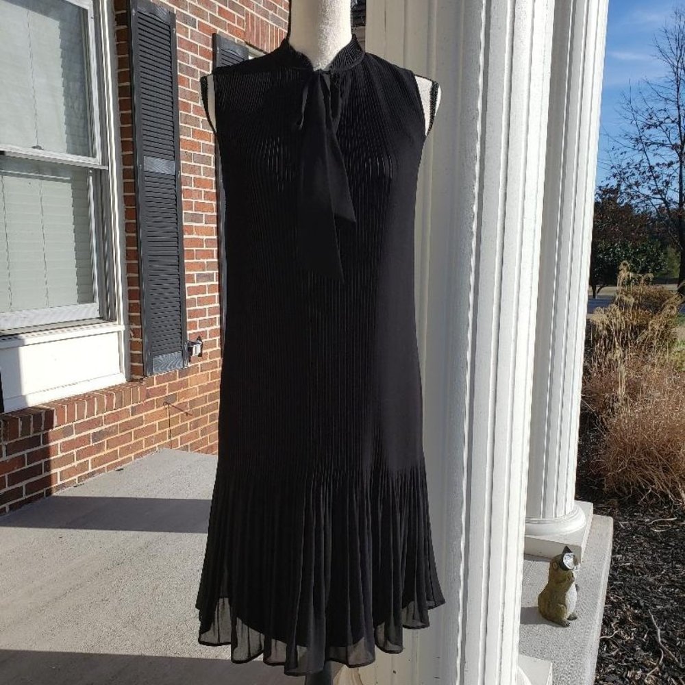 DKNY Pleated Dress